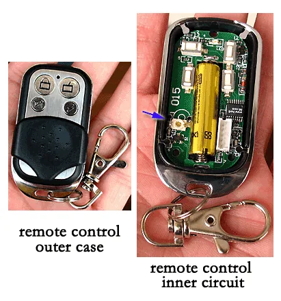 garage door won't close detail 2 — circuit board electronics