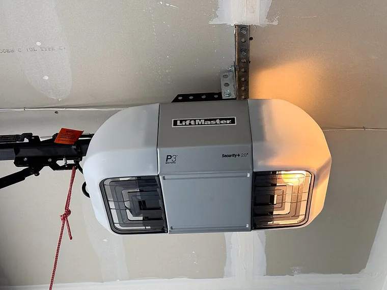 garage door opener detail 1 — garage door remote control hand