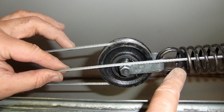 garage door safety cable reapir